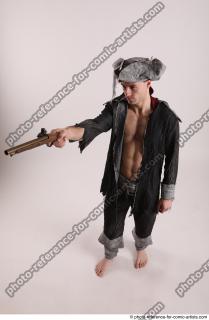  JACK PIRATE STANDING POSE WITH GUN